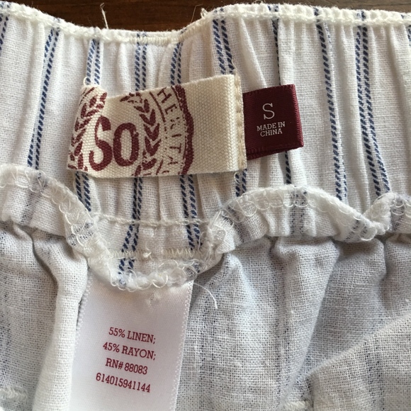 SO Heritage Striped pants Size small - Picture 3 of 6